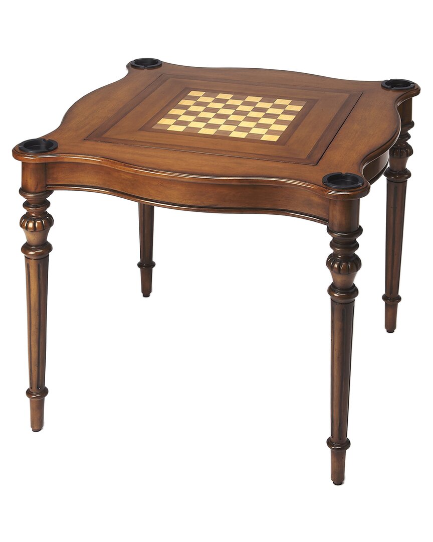 Butler Specialty Company Eastwick Game Table In Brown