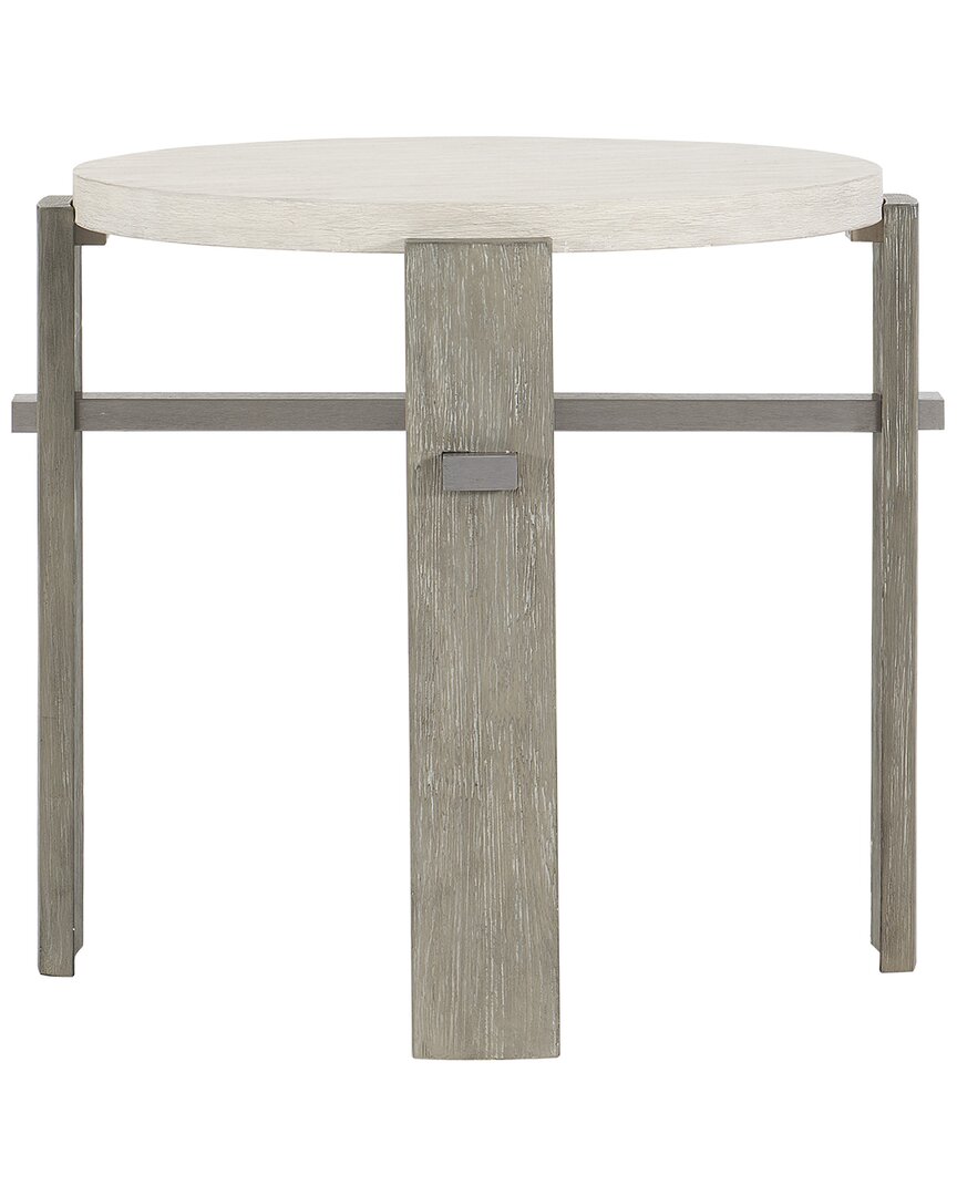 Bernhardt Foundations Side Table In White