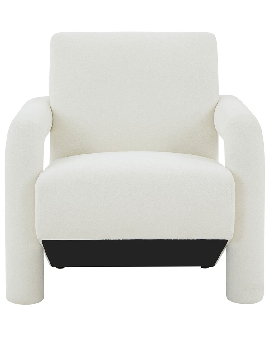 Safavieh Couture Faylin Boucle Accent Chair In White