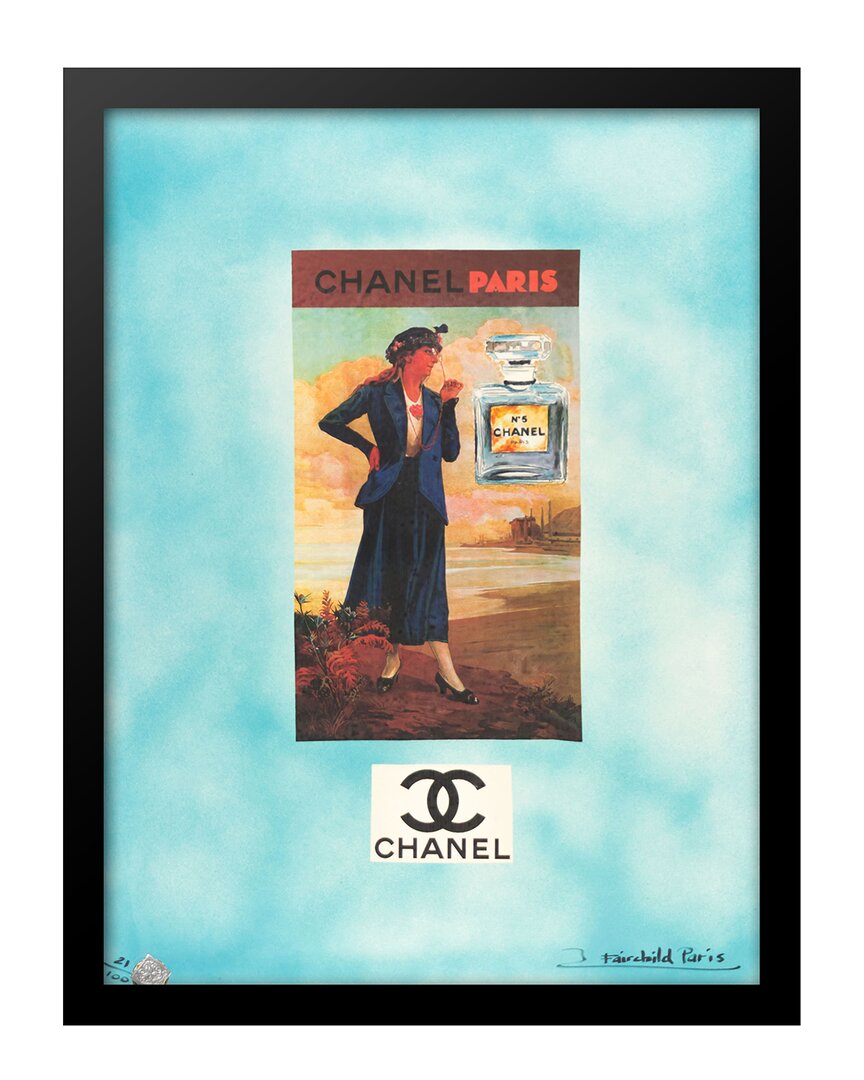 Fairchild Paris Chanel Vintage Scene Wall Art