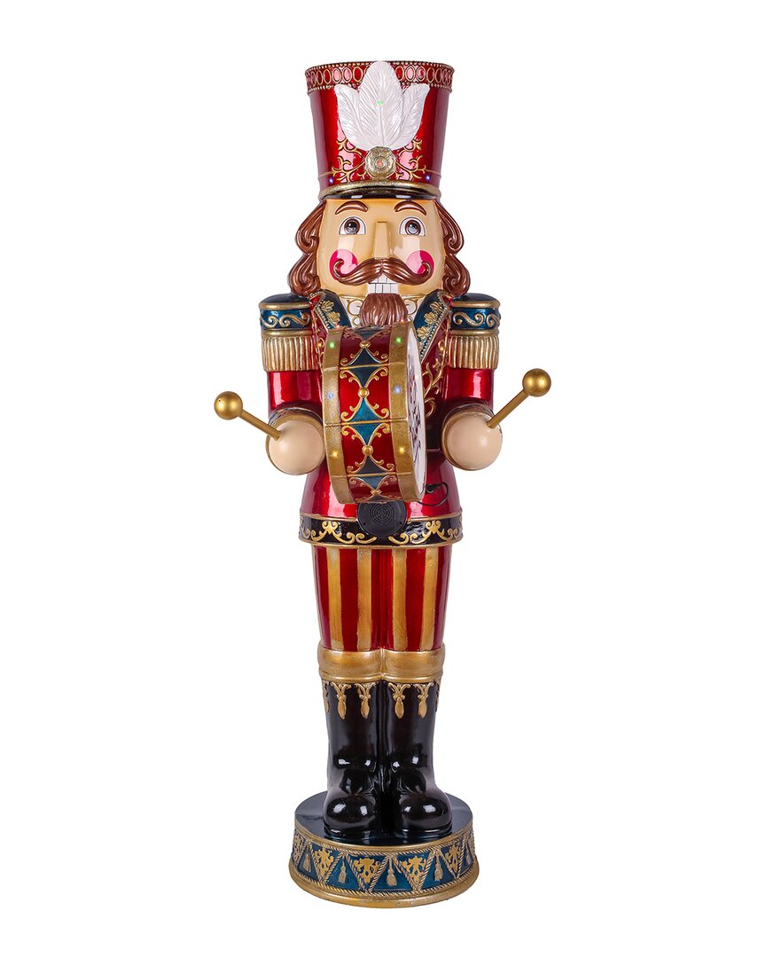 NATIONAL TREE COMPANY NATIONAL TREE COMPANY 58IN ANIMATED NUTCRACKER WITH MULTICOLOR LIGHTS & MUSIC