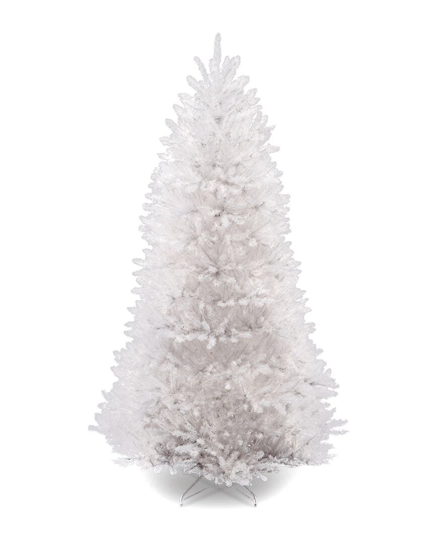 Shop National Tree Company 7.5ft Dunhill White Fir Tree