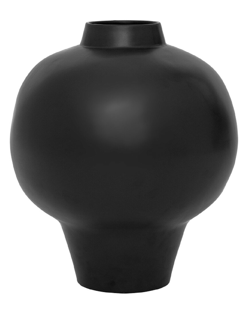 Bidkhome Vase Stor In Black