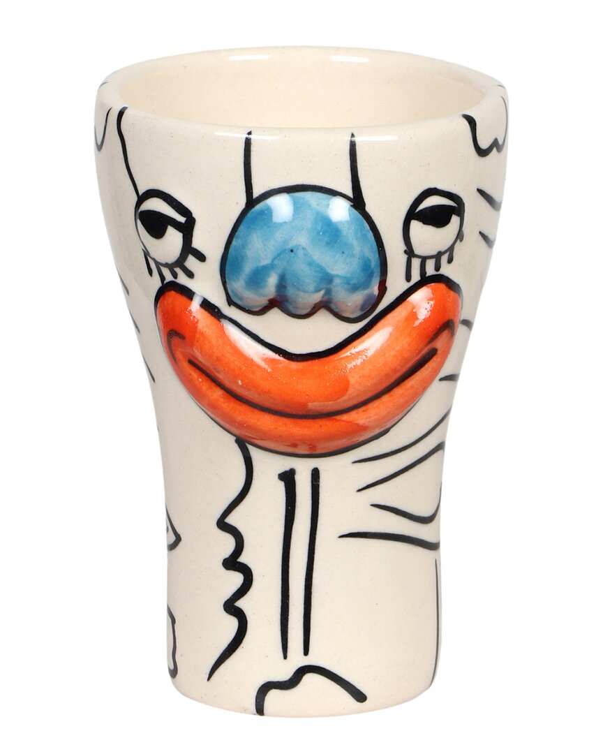 Tov Furniture Set Of 4 Velma Bashful Ceramic Glasses