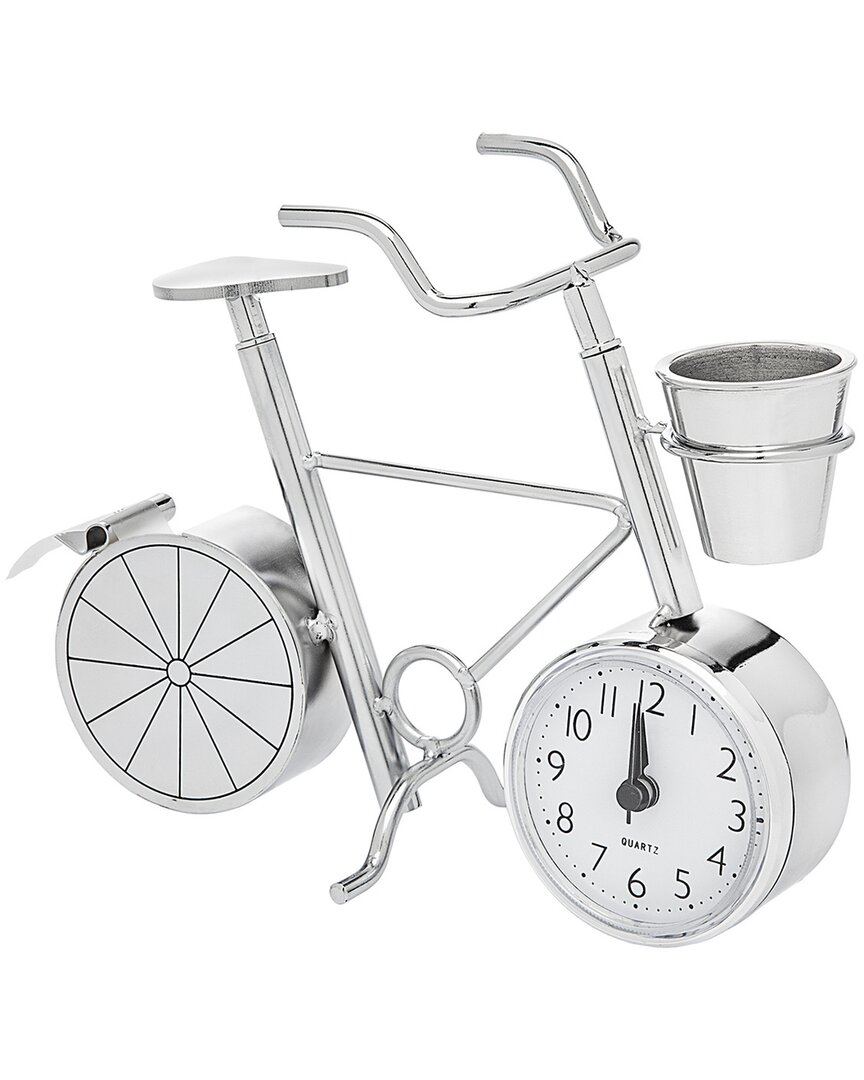 Godinger Bicycle Desk Set In Silver