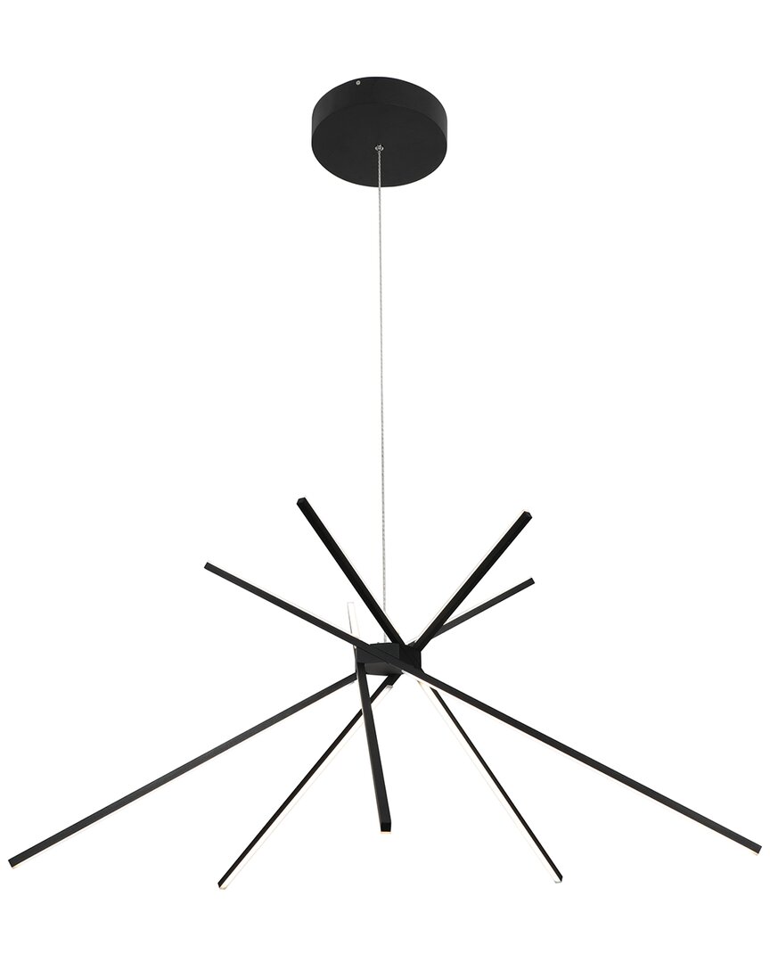 Bethel International 5-light Matte Metal Led Lighting With Frosted Diffusers