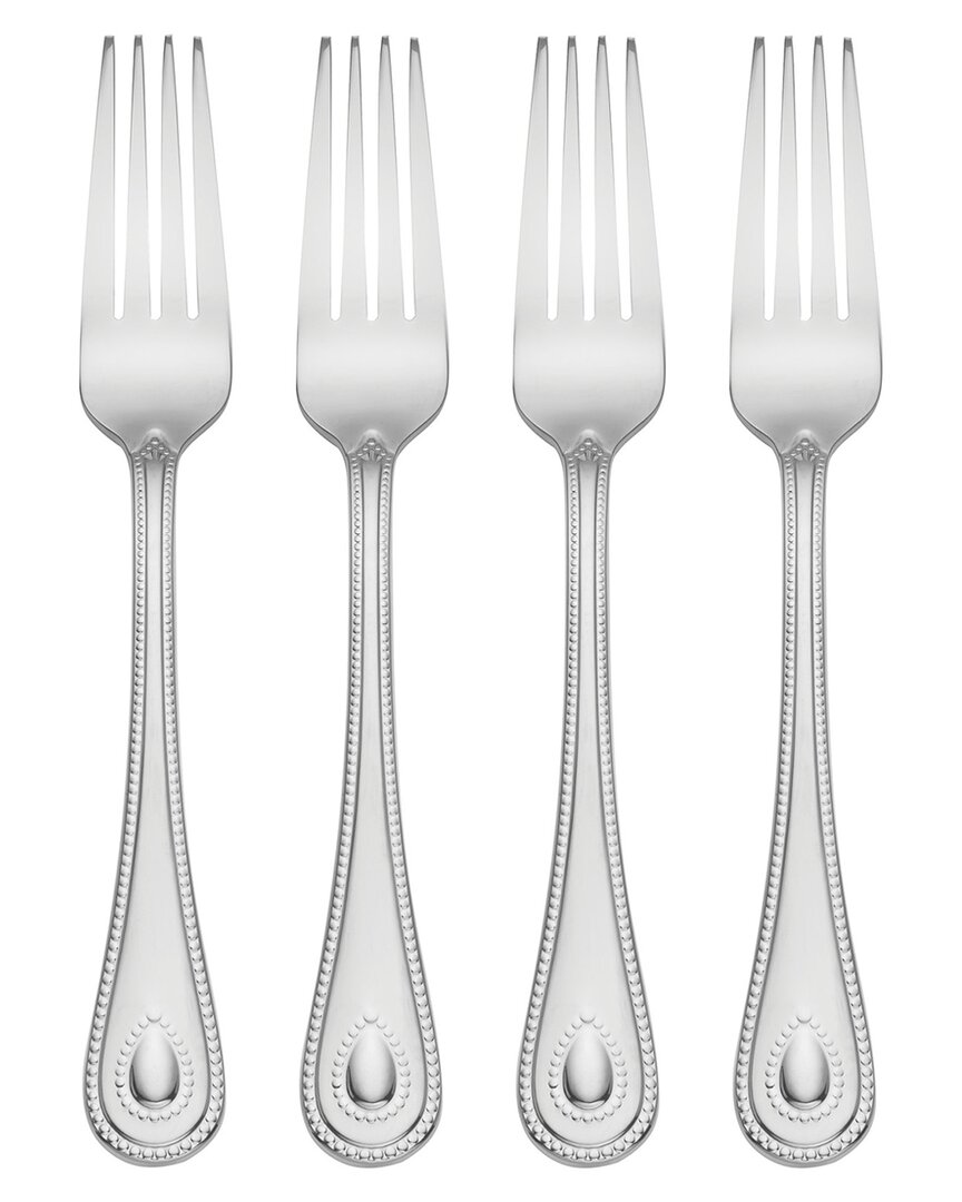 Lenox Set Of 4 French Perle Salad Forks