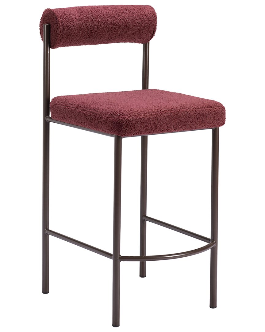 Zuo Modern Set Of 2 Livorno Counter Stools
