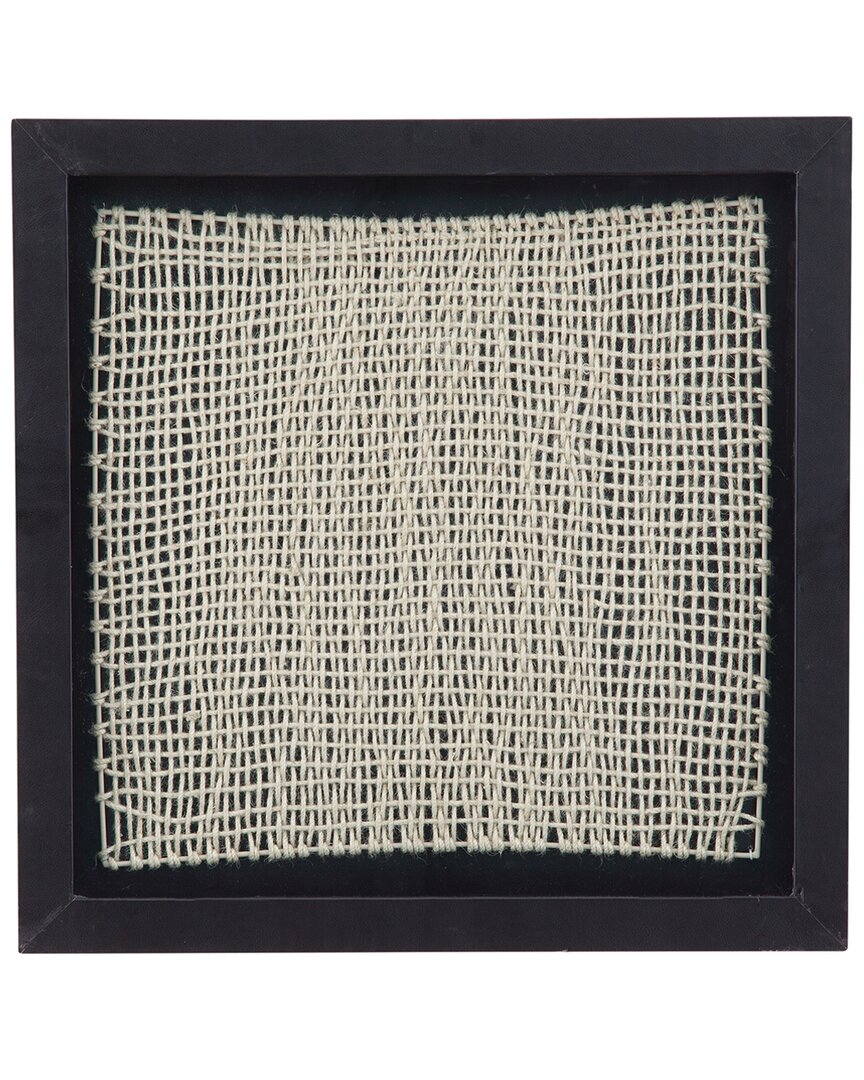 Bassett Mirror Woven Wall Art In Brown