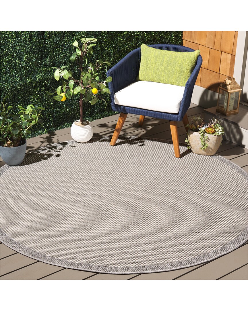 Safavieh Sisal All-weather Tava Power-loomed Indoor/outdoor Rug In Gray