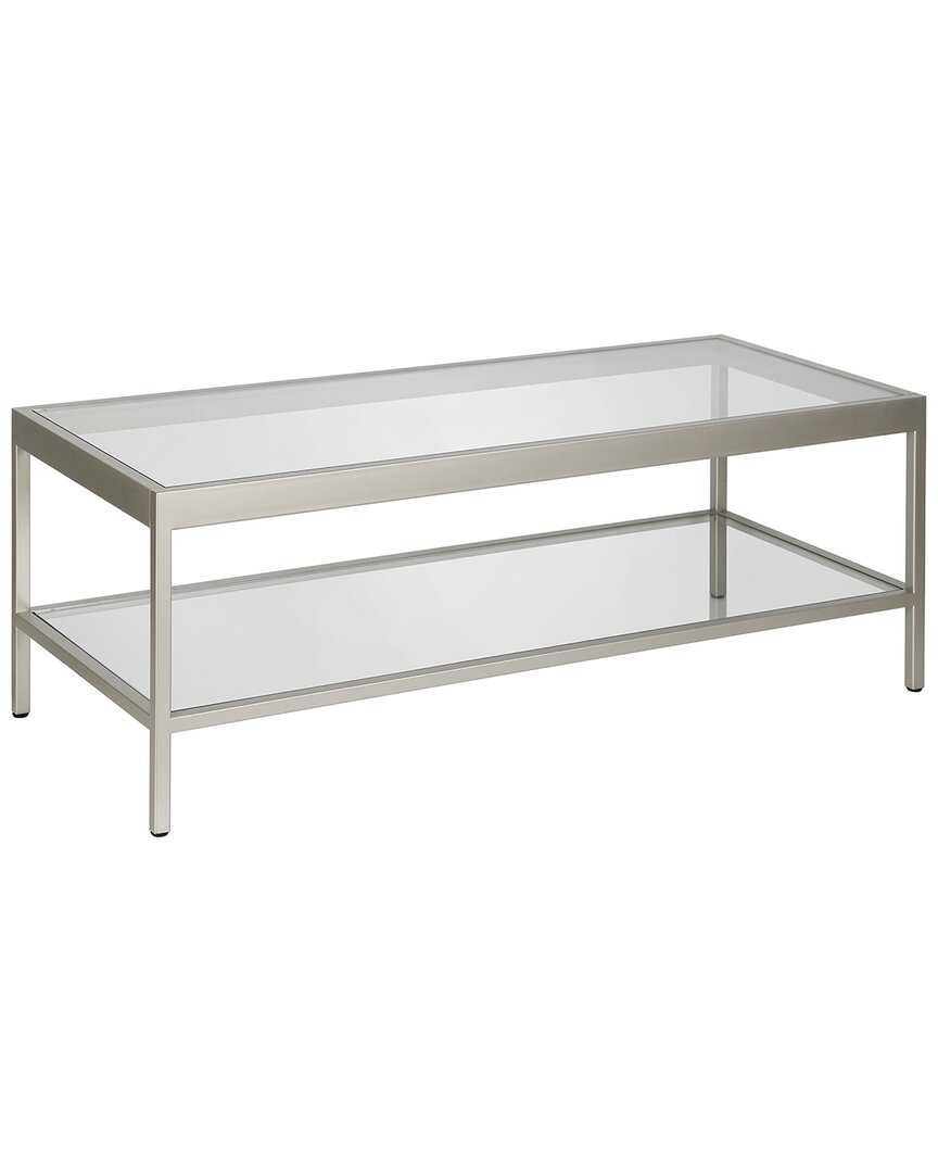 Abraham + Ivy Alexis 45in Rectangular Coffee Table In Metallic