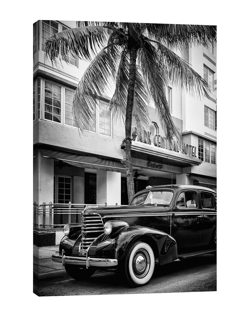 Icanvas Vintage Car & Art Deco District By Philippe Hugonnard Wall Art