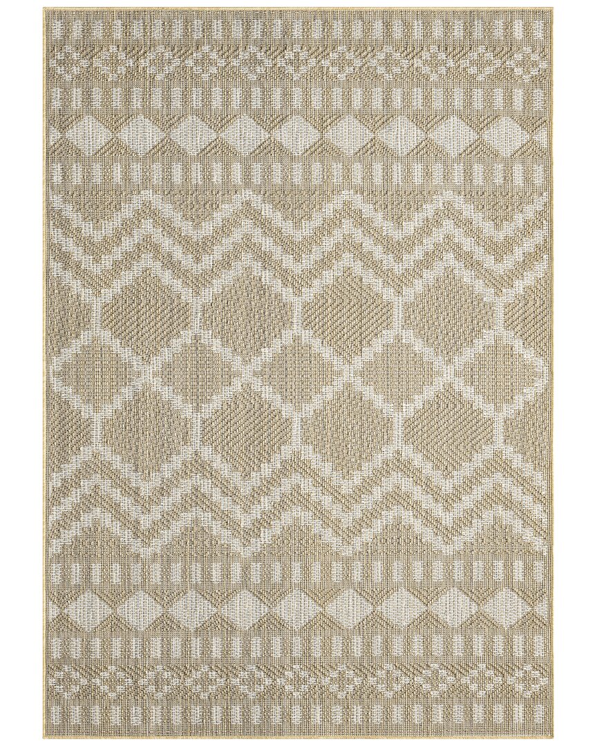 Obeetee Power Loomed Harvest Rug In Green