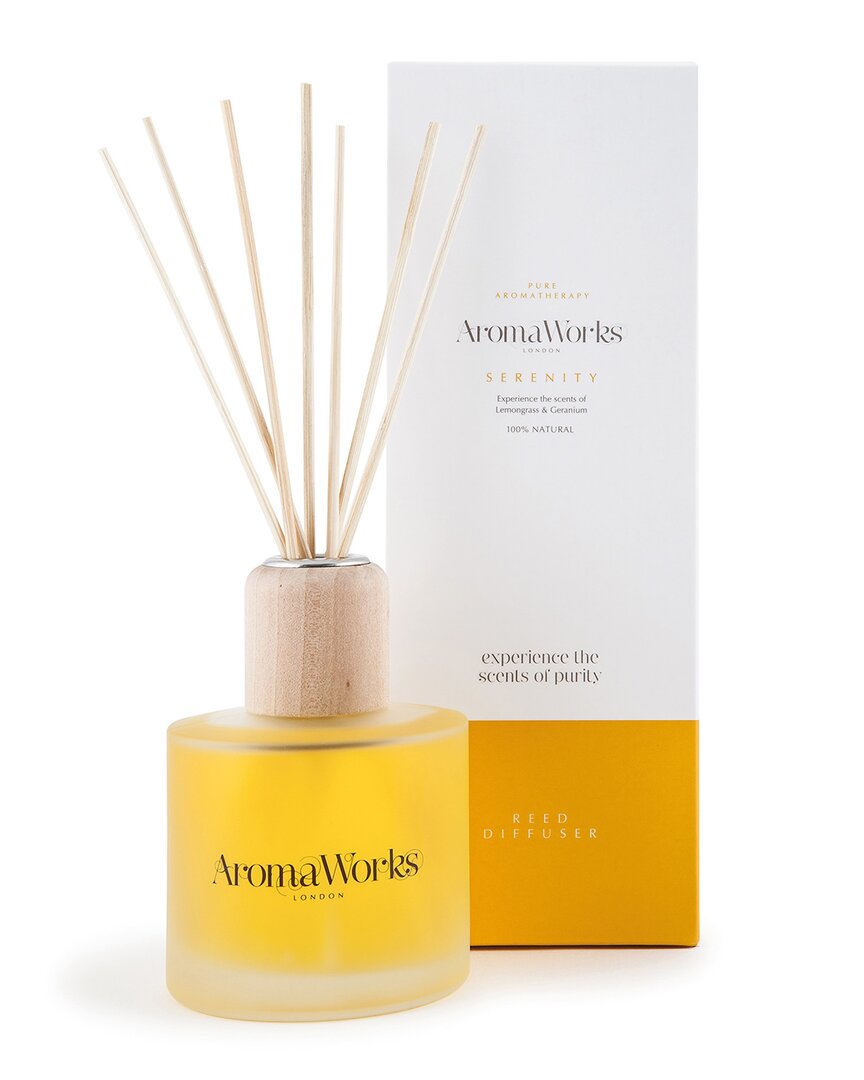 Aromaworks Serenity Reed Diffuser In Yellow