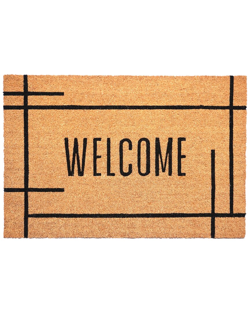 Shop Calloway Mills Modern Natural Welcome Doormat