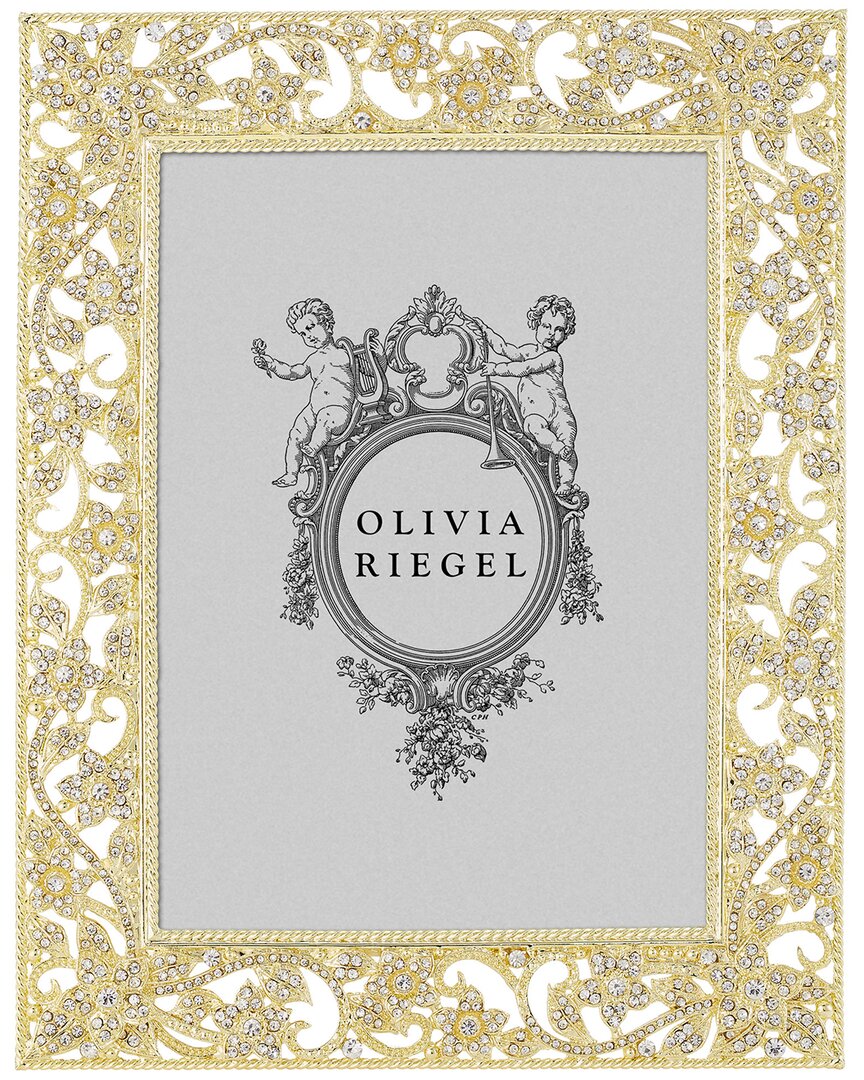 Olivia Riegel Olivia Rieel Flora 5 X 7 Frame In Gold