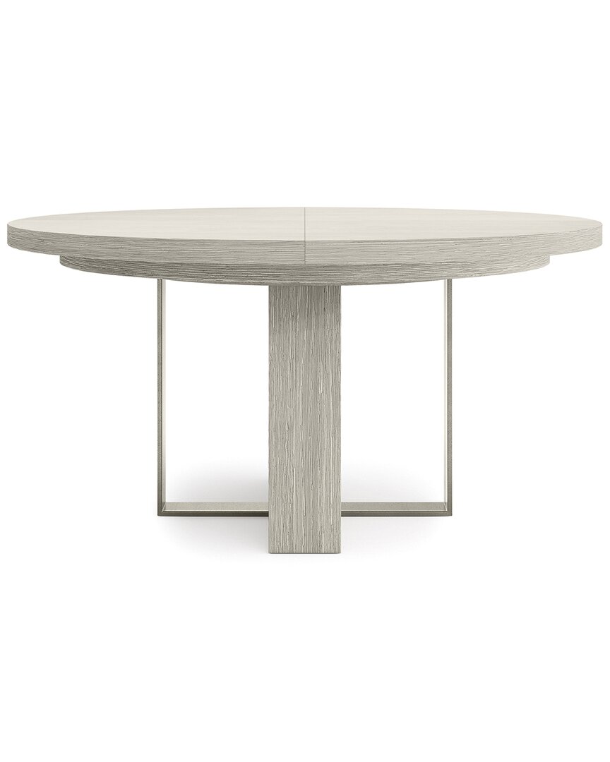 Bernhardt Tempo Round Dining Table In Neutral