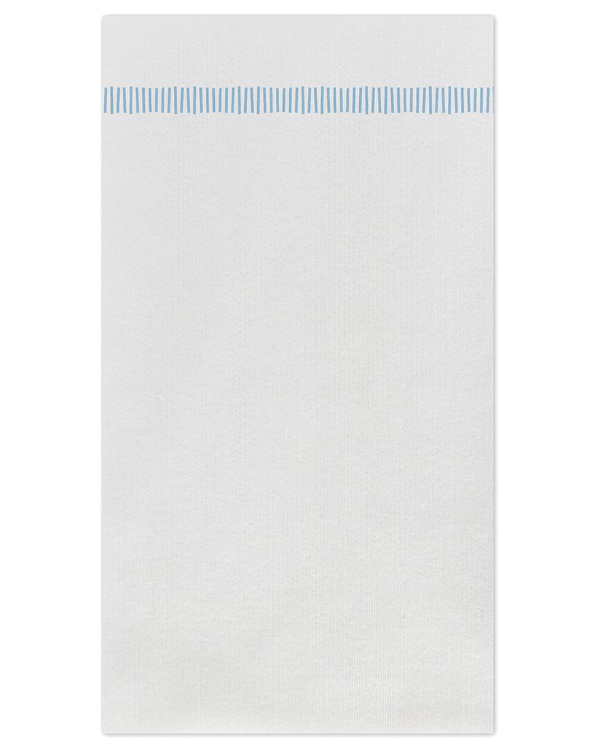Vietri Papersoft Napkins Pack Of 50 Guest Towels In Blue