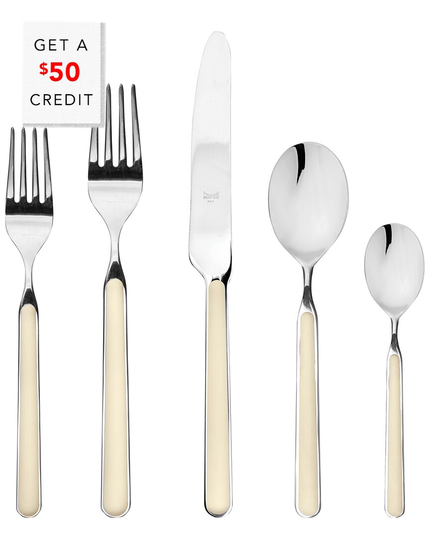 Mepra 20pc Flatware Set With $50 Credit