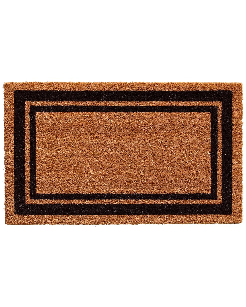 Shop Calloway Mills Black Border Doormat