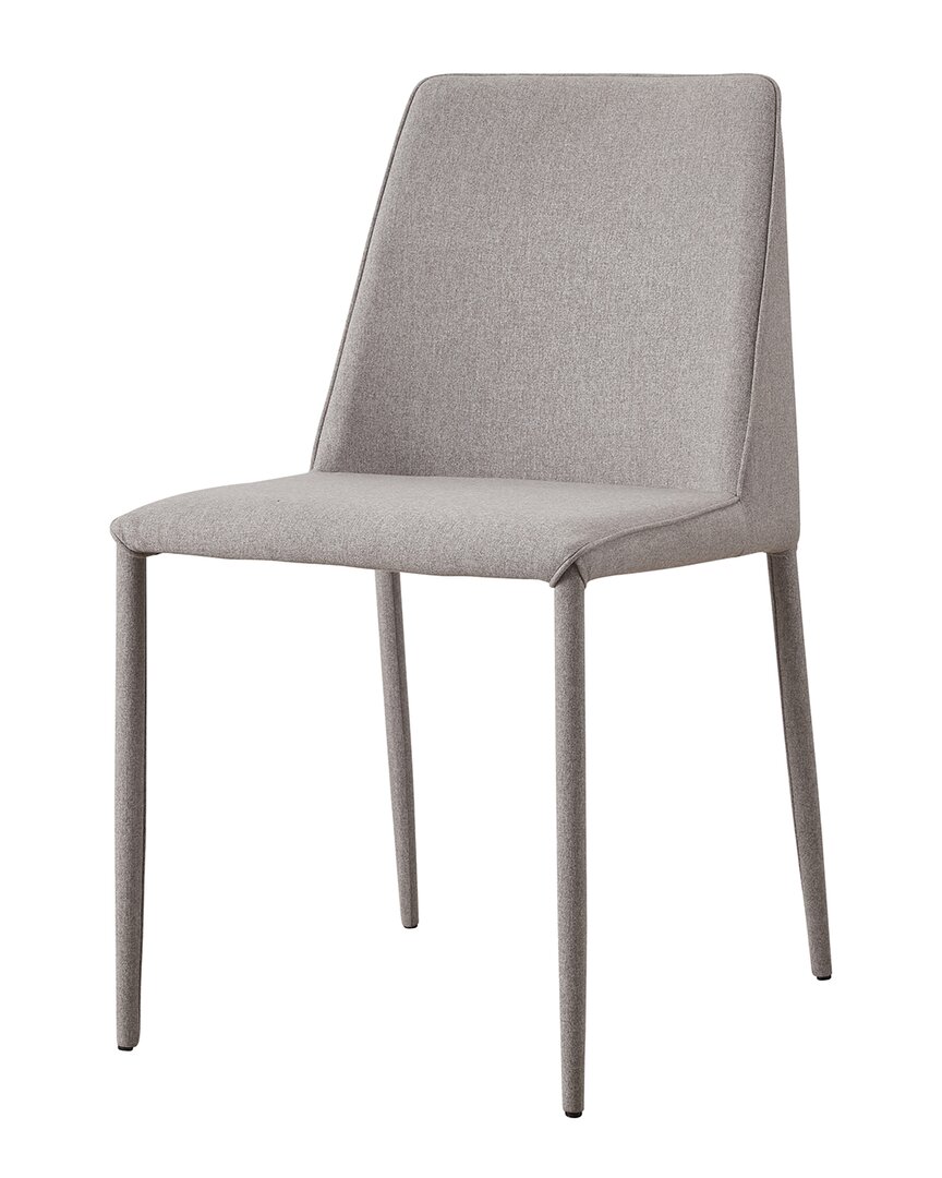 Moe's Home Collection Nora Dining Chair In Grey