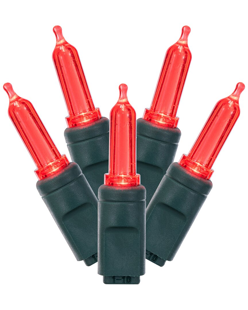 Vickerman 100 Red Italian Led Single Mold Light In Multi