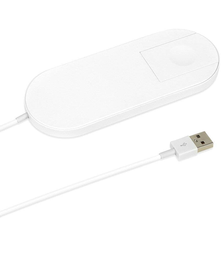 Fresh Fab Finds Imountek 2-in-1 Wireless Charger For Apple Watch And Iphone In White