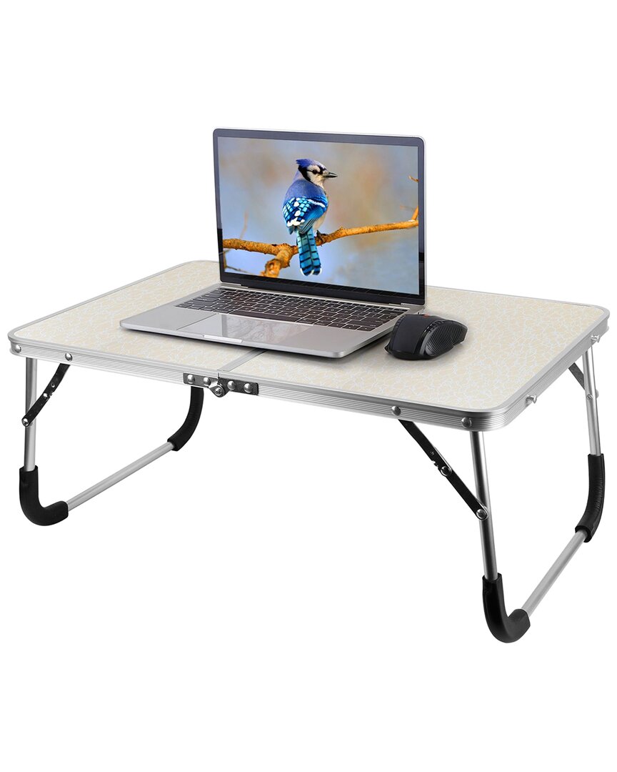 Fresh Fab Finds Imountek Foldable Laptop Table Notebook Bed Desk Lap Tray In White