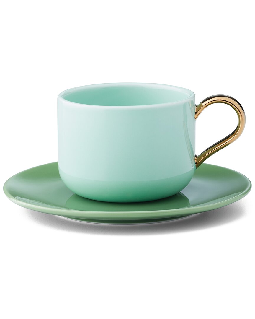 Shop Kate Spade New York Make It Pop Green Cup/saucer Set