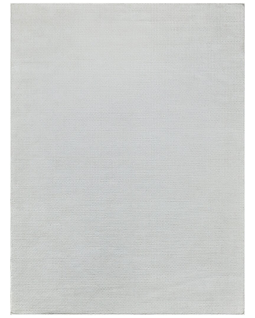 Exquisite Rugs Gamma Flatweave Pet Yarn Ivory Area Rug