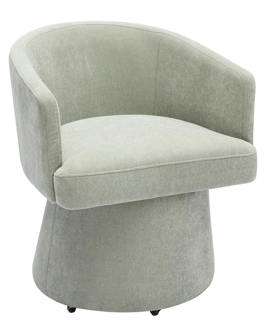 Tov Furniture Kristen Rolling Desk Chair In Green