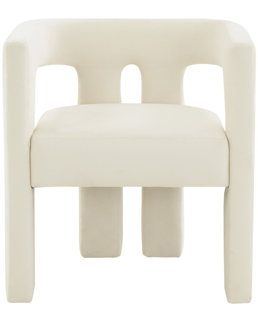 Tov Furniture Sloane Cream Velvet Chair