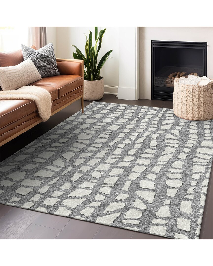Addison Rugs Premium Washable Area Rug In Gray