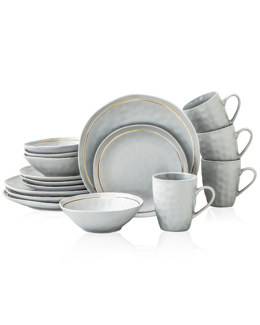 Stone Lain Clara 32pc Porcelain Dinnerware Set
