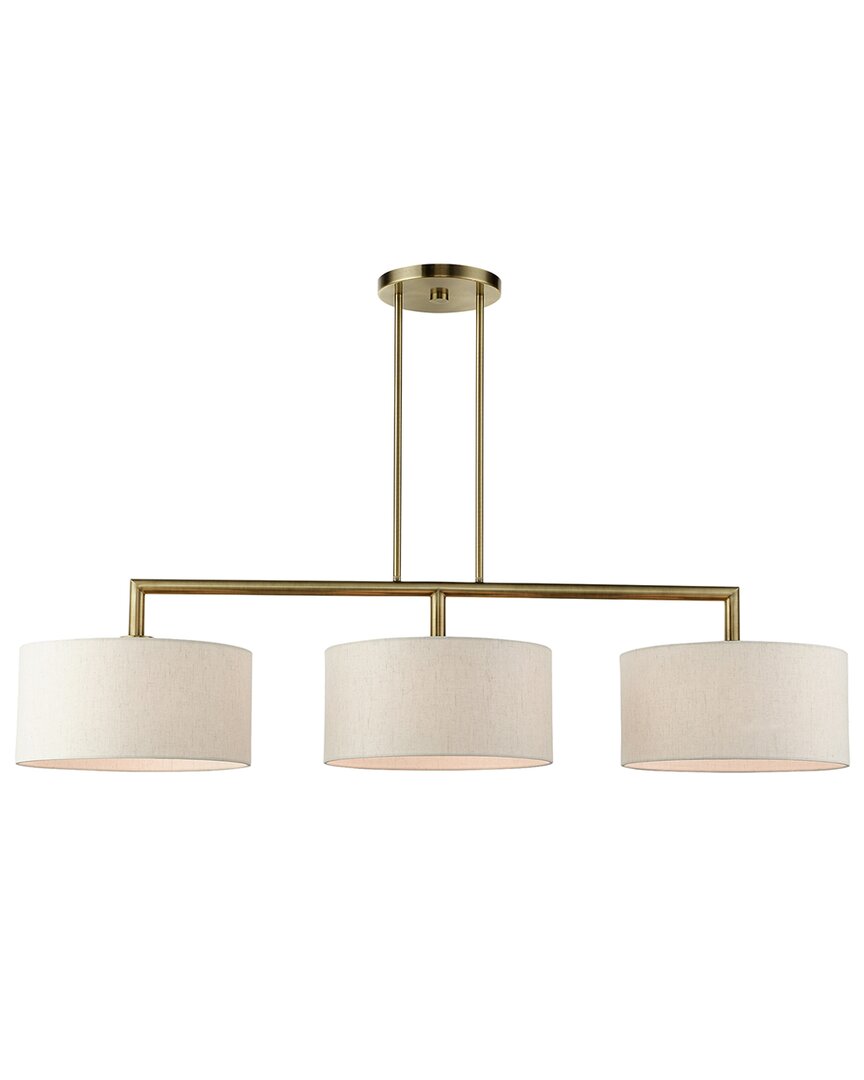 Livex Lighting 3-light Linear Chandelier