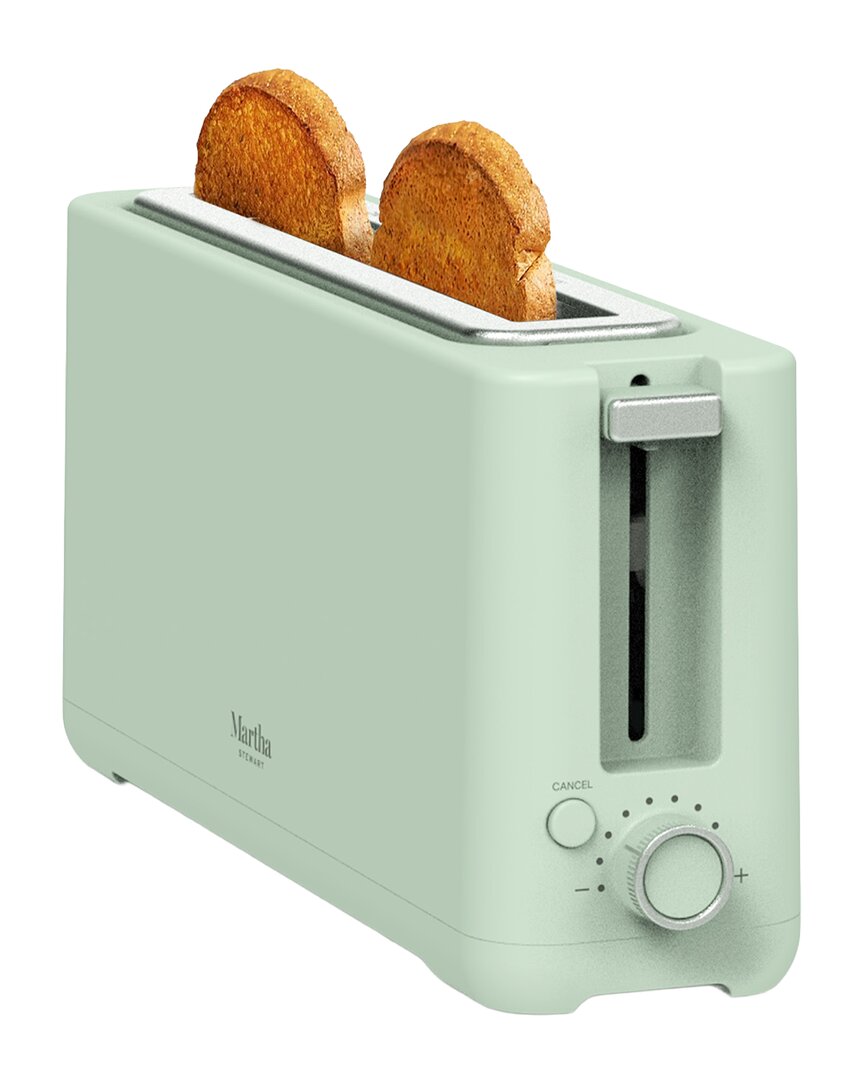 Martha Stewart Long Slot 2-slice Toaster