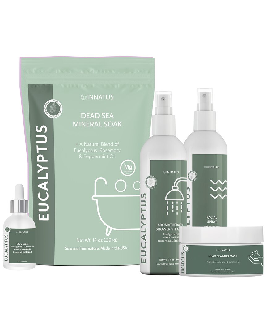 Innatus 5pc Night & Day Eucalyptus Gift Set From The Dead Sea In Green
