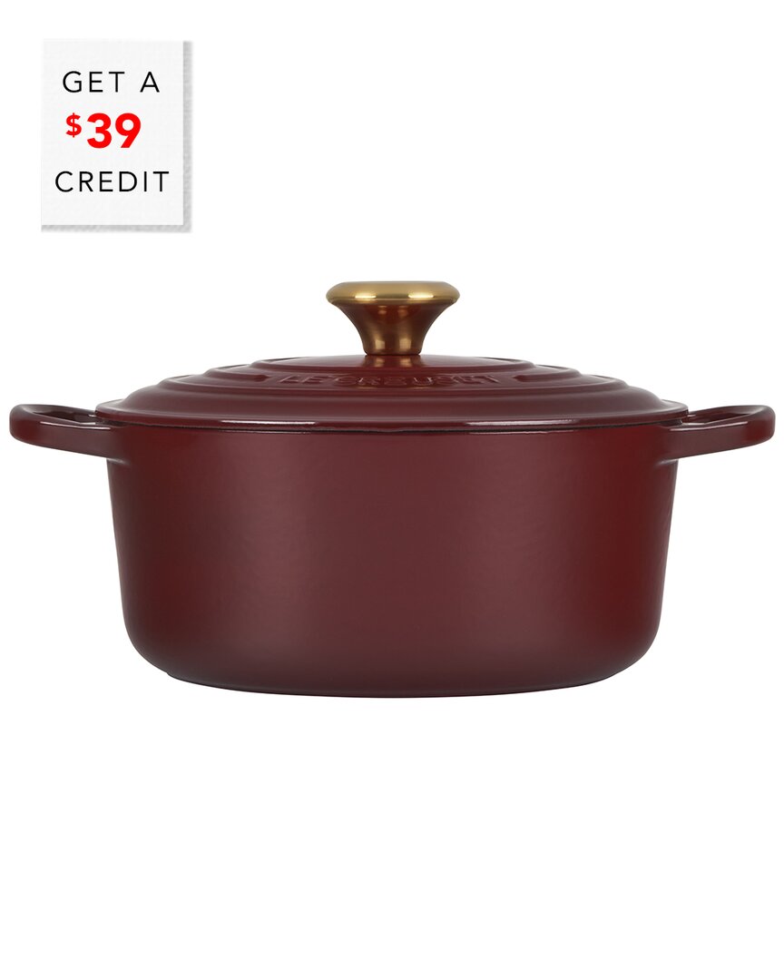 Le Creuset Signature Round 6.75qt Wide Oven In Red