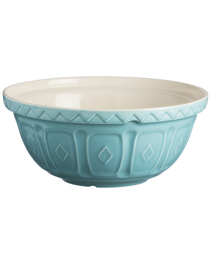 Mason Cash Turquoise Size 12 Mixing Bowl In Blue