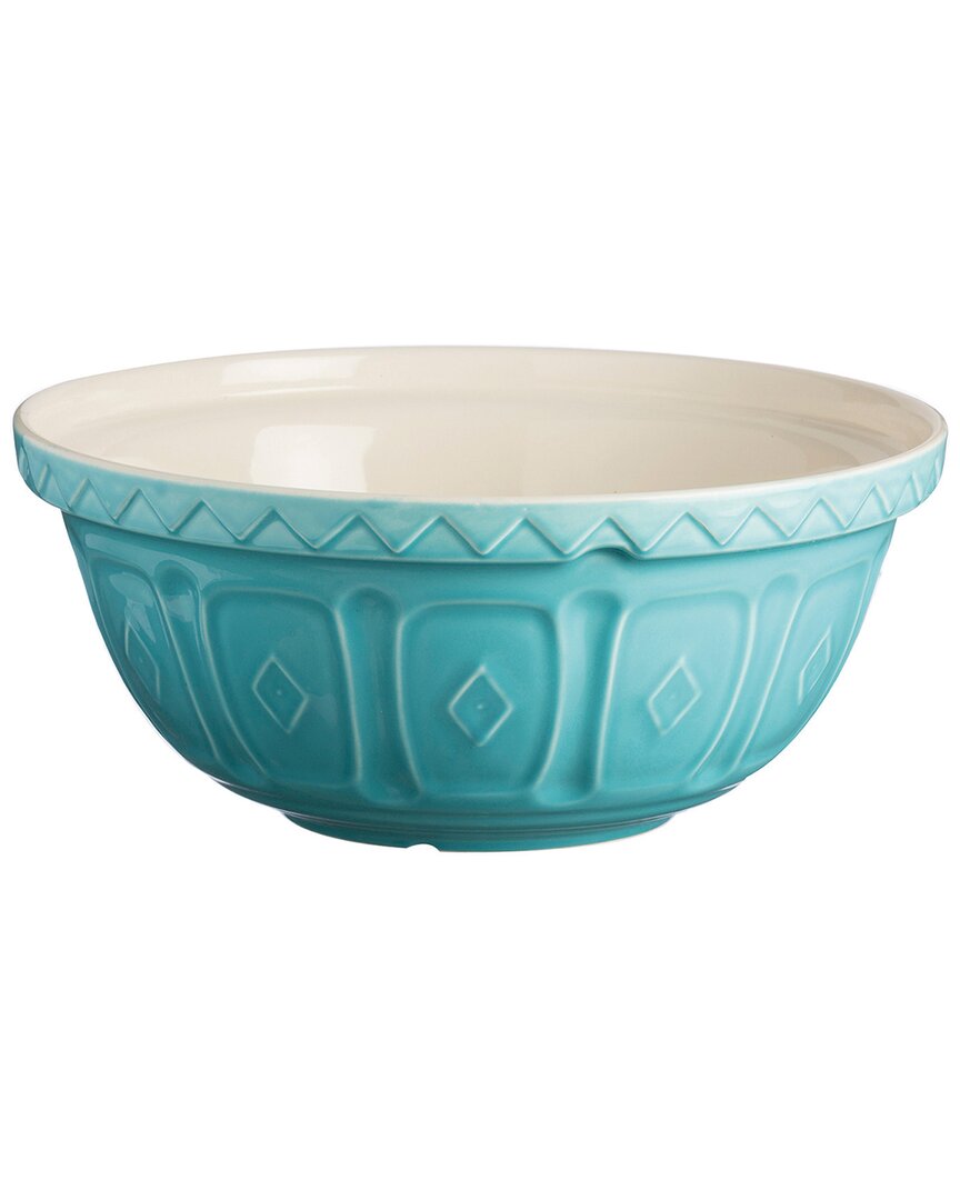 Mason Cash Turquoise Size 24 Mixing Bowl In Blue