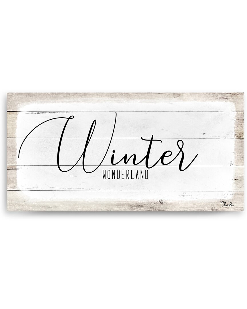 Ready2hangart Winter Wonderland Canvas Wall Art By Olivia Rose