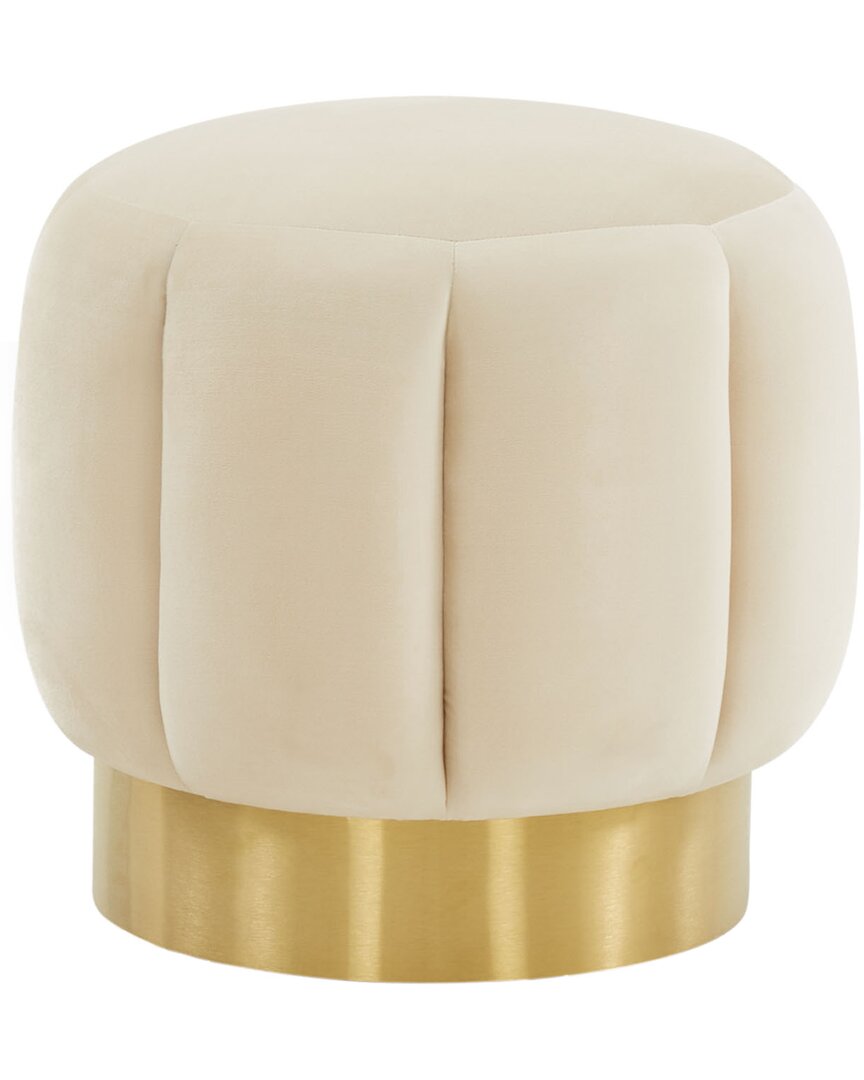 Safavieh Couture Maxine Channel Tufted Ottoman