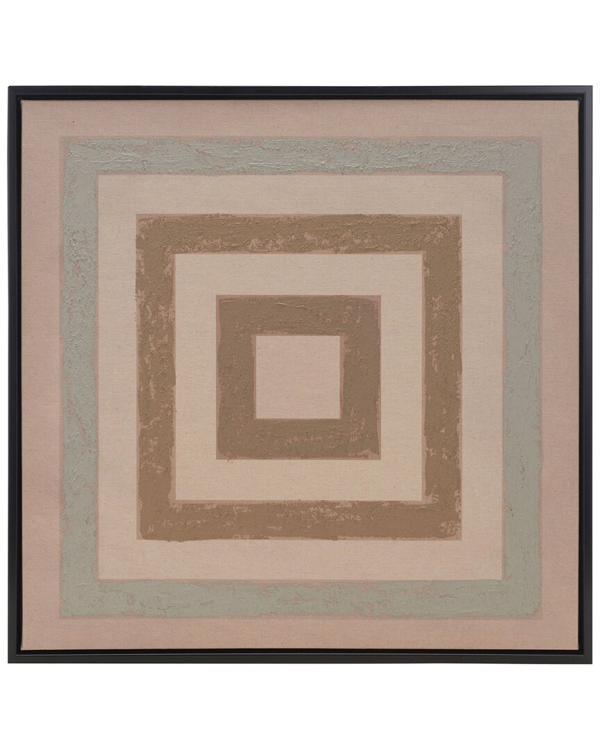 Safavieh Stonebridge 24x24 Wall Art In Grey