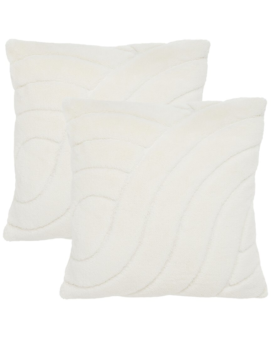 Shop Safavieh Verli Pillow In White