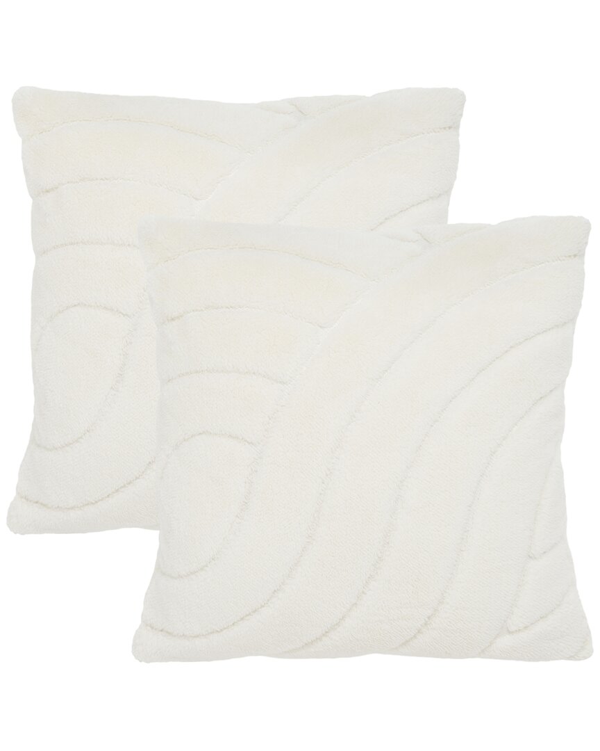 Safavieh Verli Pillow In White