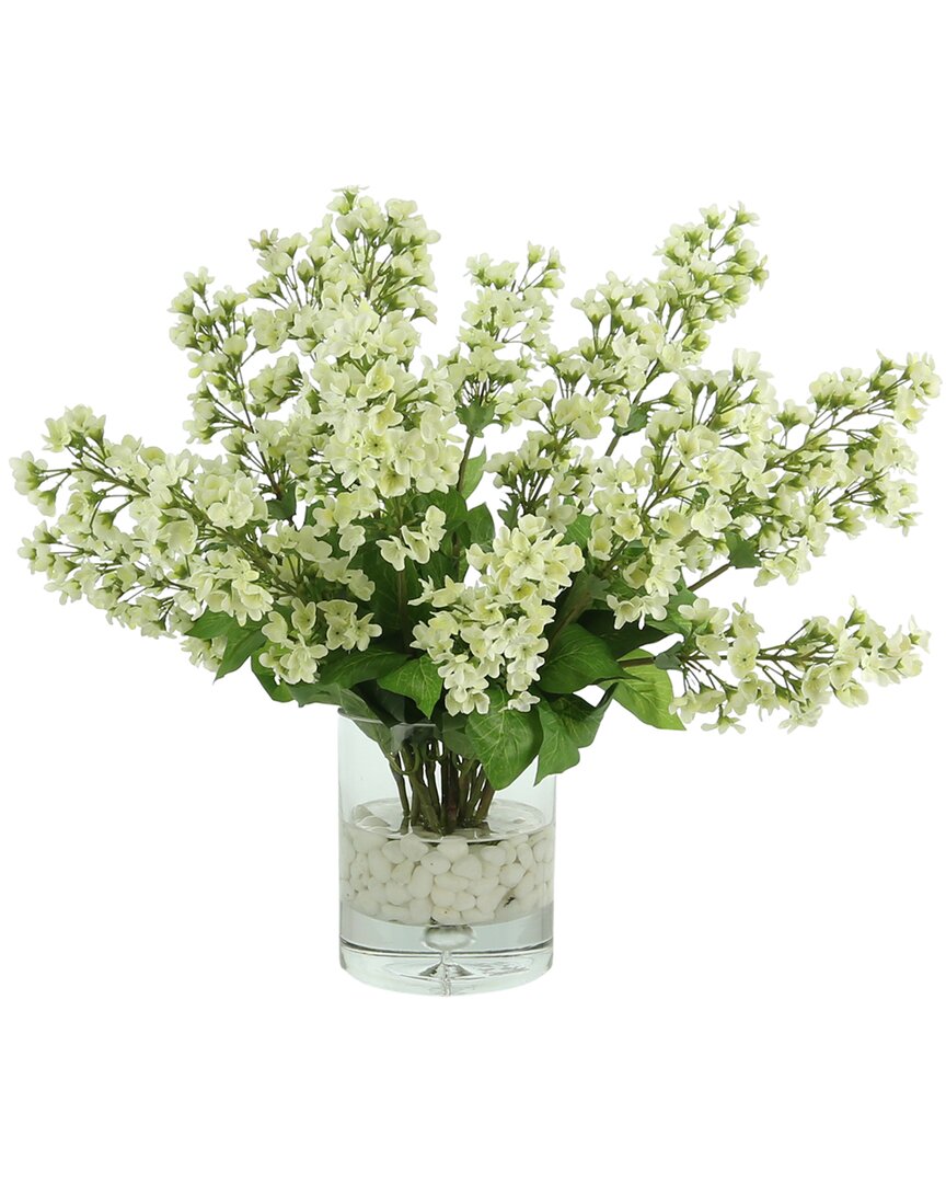 Creative Displays Farmhouse White Lilac Floral Arrangement