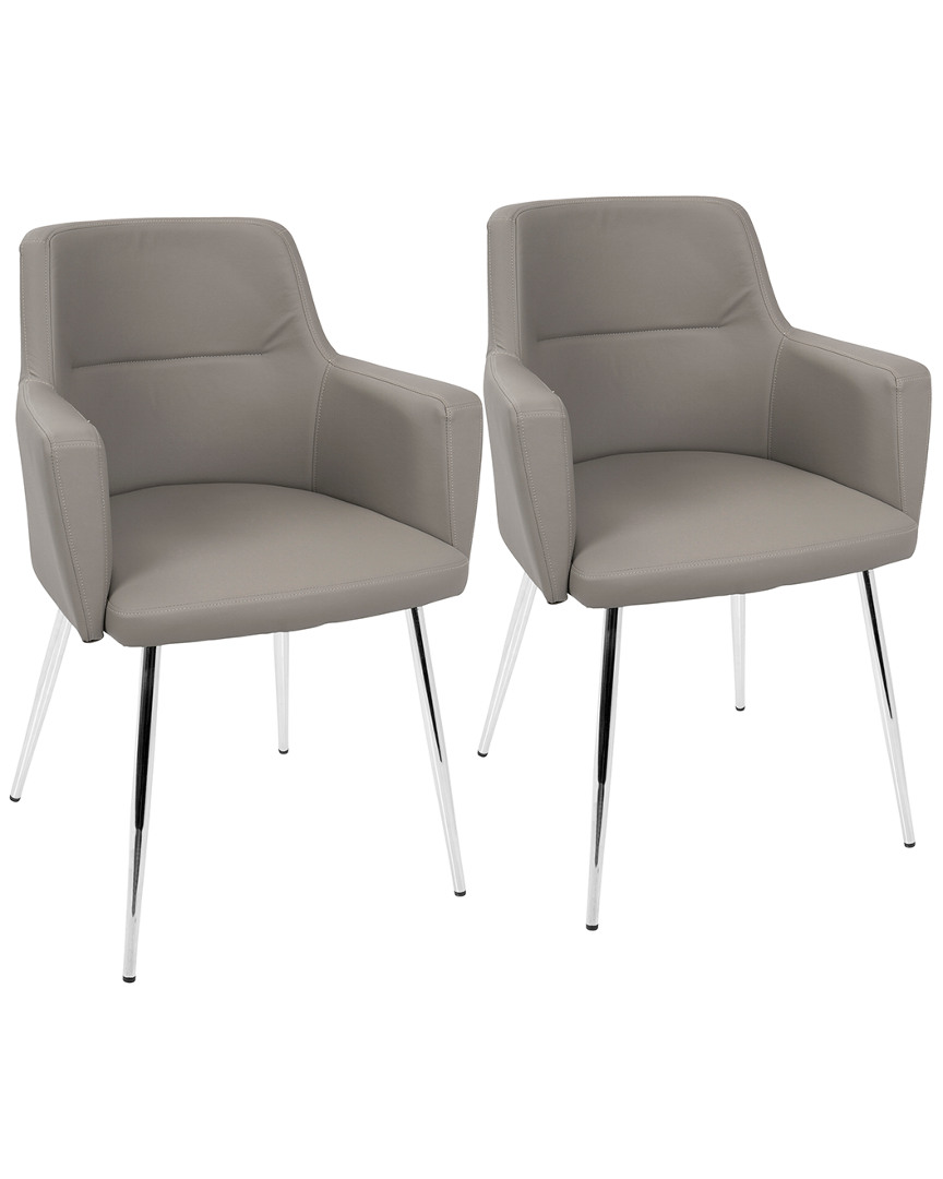 Lumisource Set Of 2 Andrew Dining Chairs
