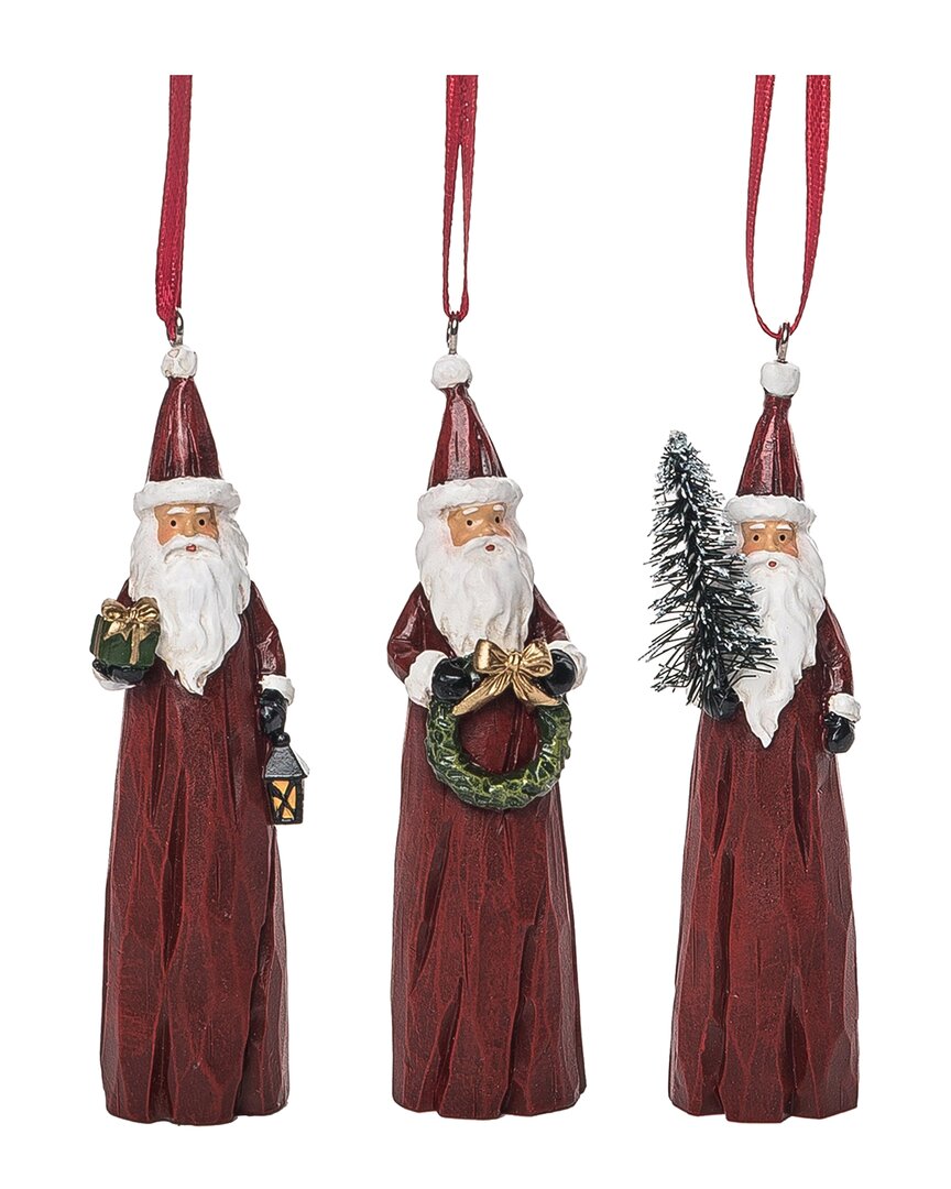 Shop Transpac Resin 4.41in Multicolored Christmas Traditional Tall