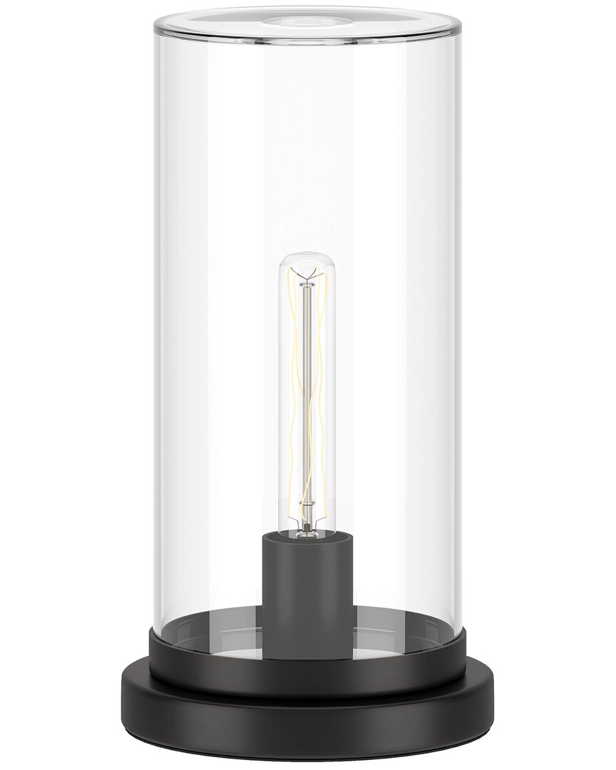 ABRAHAM + IVY ABRAHAM + IVY PERABO 13IN UPLIGHT MINI LAMP WITH GLASS SHADE