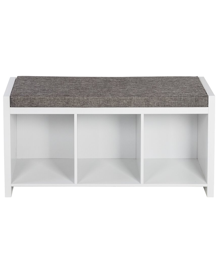 Shop Honey-can-do Cube Organizer Bench In White